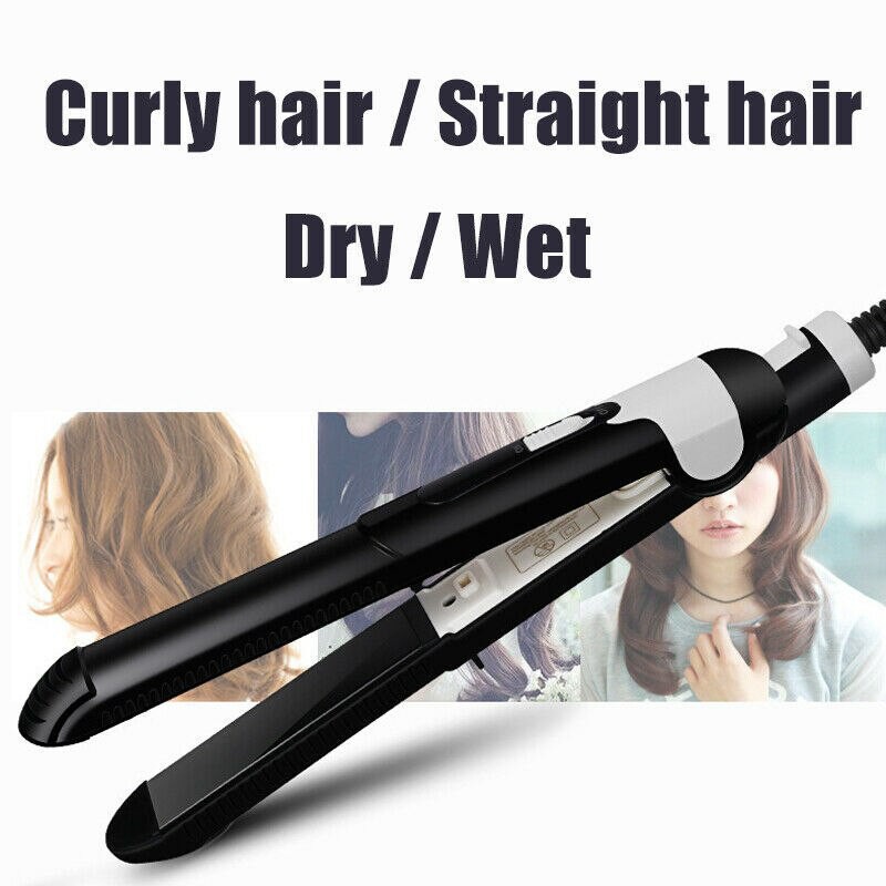 BRGUNIK Catokan Import Catok Rambut Hair Straightener Catokan 2in1 Lurus Dan Curly R363