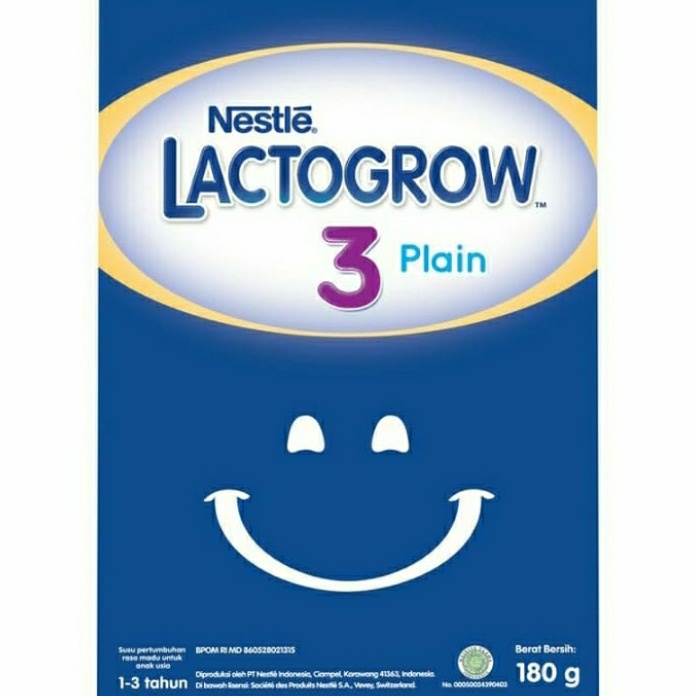 Lactogrow 3 180gr/350gr/750gr - Susu Formula 1-3 Tahun