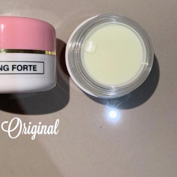 Glowing Forte - cream malam pemutih & efek glow - flek berat (GLOWING FORTE)