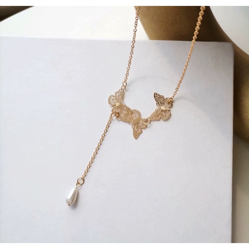 KALUNG 3 BUTTERFLY VINTAGE GOLD AI0900