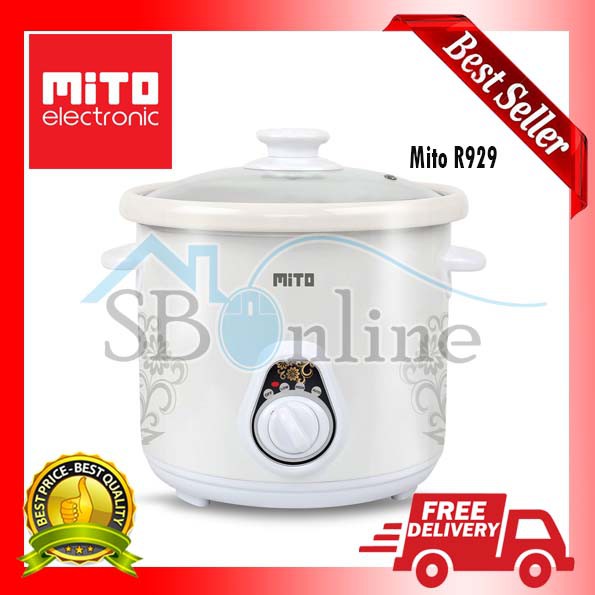 Mito Slow Cooker 3.3 Liter - Mito R929 - Garansi Resmi