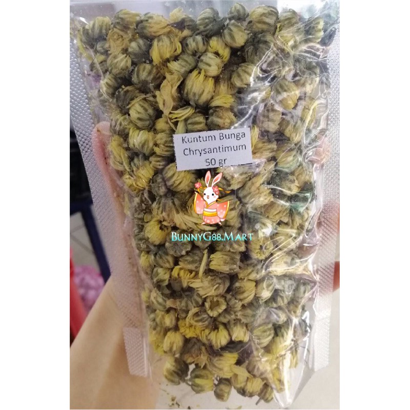 

KUNTUM BUNGA CHRYSANTHEUM/KRISANTEMUM/TEH BUNGA KRISAN/KIOK HUA TEH
