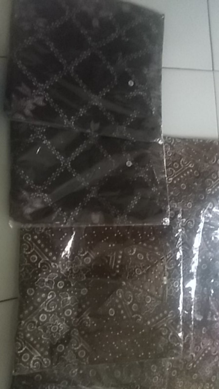 Batik Couple Keluarga Sania Ruffle Ori Ndoro Jowi Dnt Motif Jaring