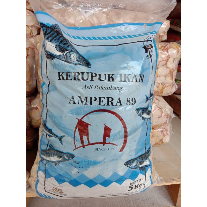 

kerupuk keriting ikan mentah Palembang 5 kg(khusus untuk gosend dan grab)