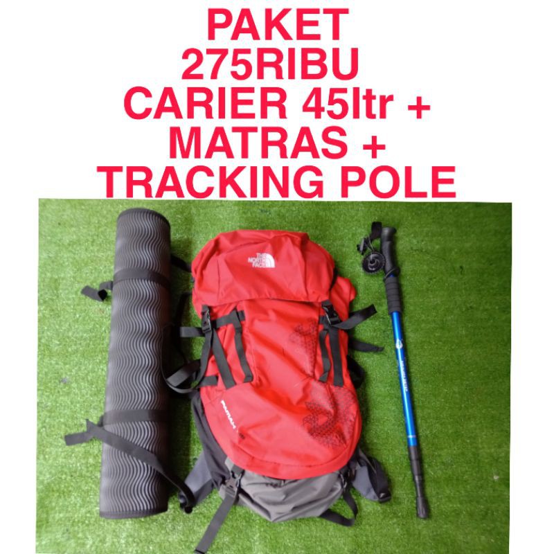 PAKET HEMAT CARRIER, TAS GUNUNG, KERIL PAMAX 45ltr