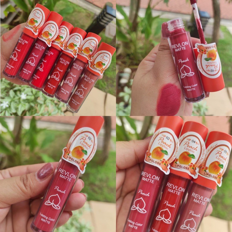 [ ECER ] REVLON HEART FRUIT &amp; PEACH LIPCREAM &amp; 601 NEW