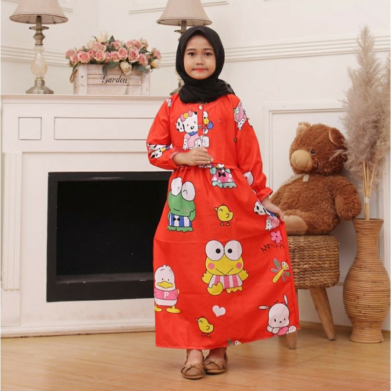 PILIH MOTIF GAMIS ANAK KARAKTER