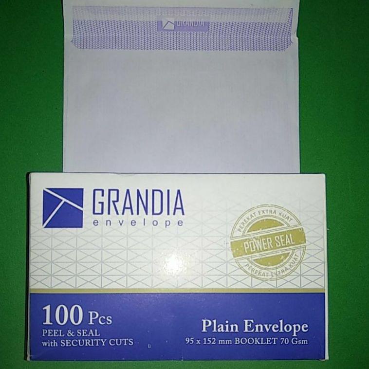 

Ready Gan || NnT Amplop Grandia 104 pps isi 100 Putih ||Harga@murah
