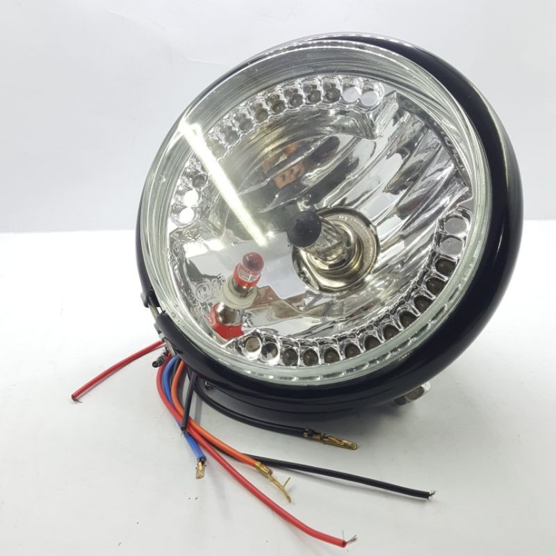 Headlamp reflextor/lampu depan CB100/lampu depan motor