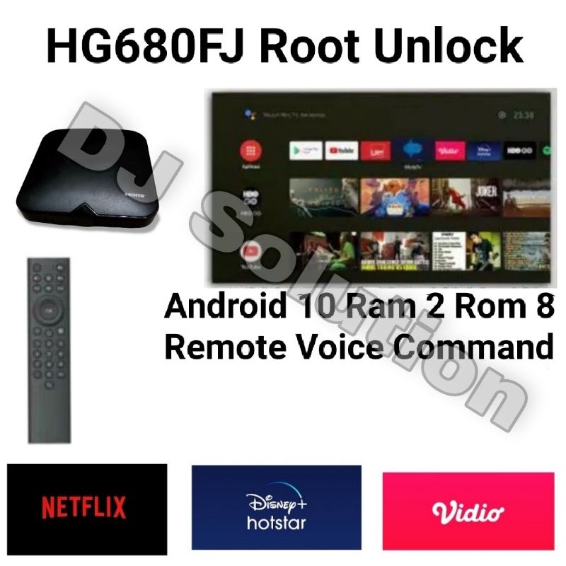 Promo ramadhan STB Set Top Box HG680FJ HG 680 FJ Root unlock