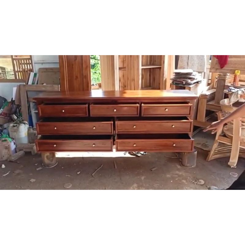 Meja tv jati mewah dan murah