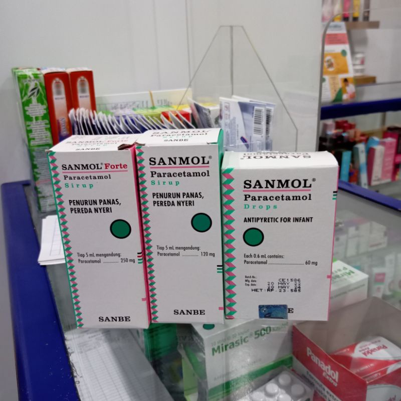 SANMOL DROP, SANMOL SIRUP, SANMOL FORTE SIRUP