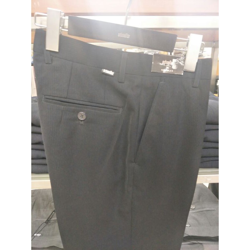 Celana Formal salur schoeller Standar warna navy
