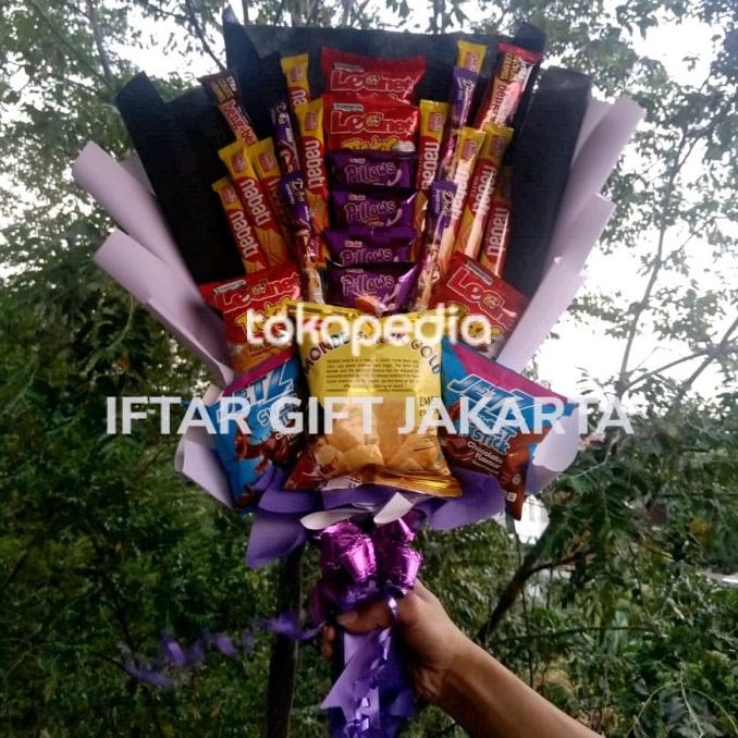 Premium Product Bucket Snack Jumbo / Bucket Wisuda Besar / Bucket Jajan Besar /Bouquet - Paling Dimi