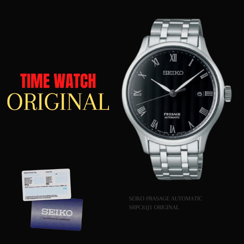 Jam Tangan Pria Seiko Presage Automatic SRPC81J1 Original