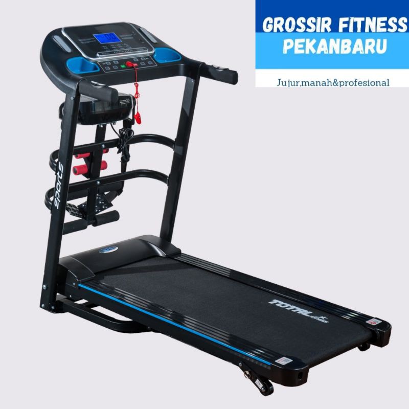 total fitness treadmill listrik tl 619/2Hp multi fungsi pekanbaru