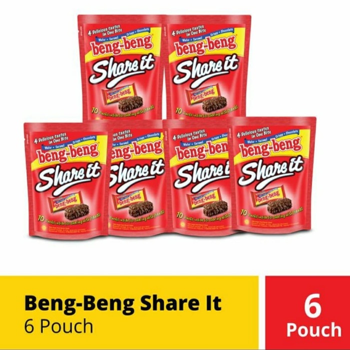 

Wafer-Biskuit- Beng Beng Share It Isi 10 ( 6 Pouch) -Biskuit-Wafer.