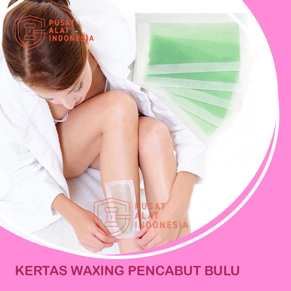 KERTAS PENCABUT BULU RAMBUT HALUS BADAN U209 WAXING STRIP WAX PAPER HAIR REMOVAL