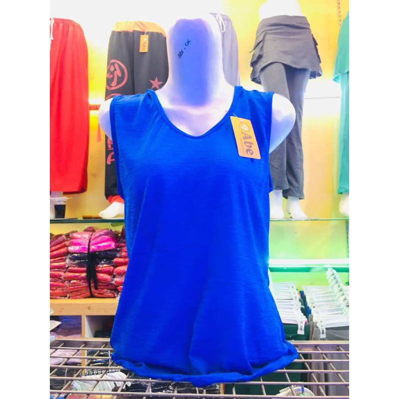 aura collection atasan senam yukensi bahan tile baju luaran olahraga