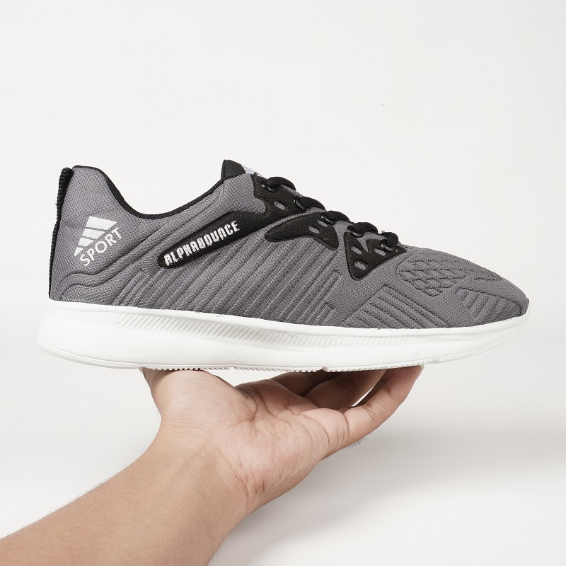 COD -Sepatu Flogging Sekolah Olahraga - Sepatu Adidas Alphabounce Sneakers Kets Fashion Pria wanita