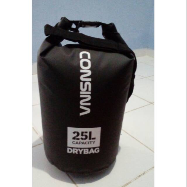Dry bag consina 25 L warna hitam