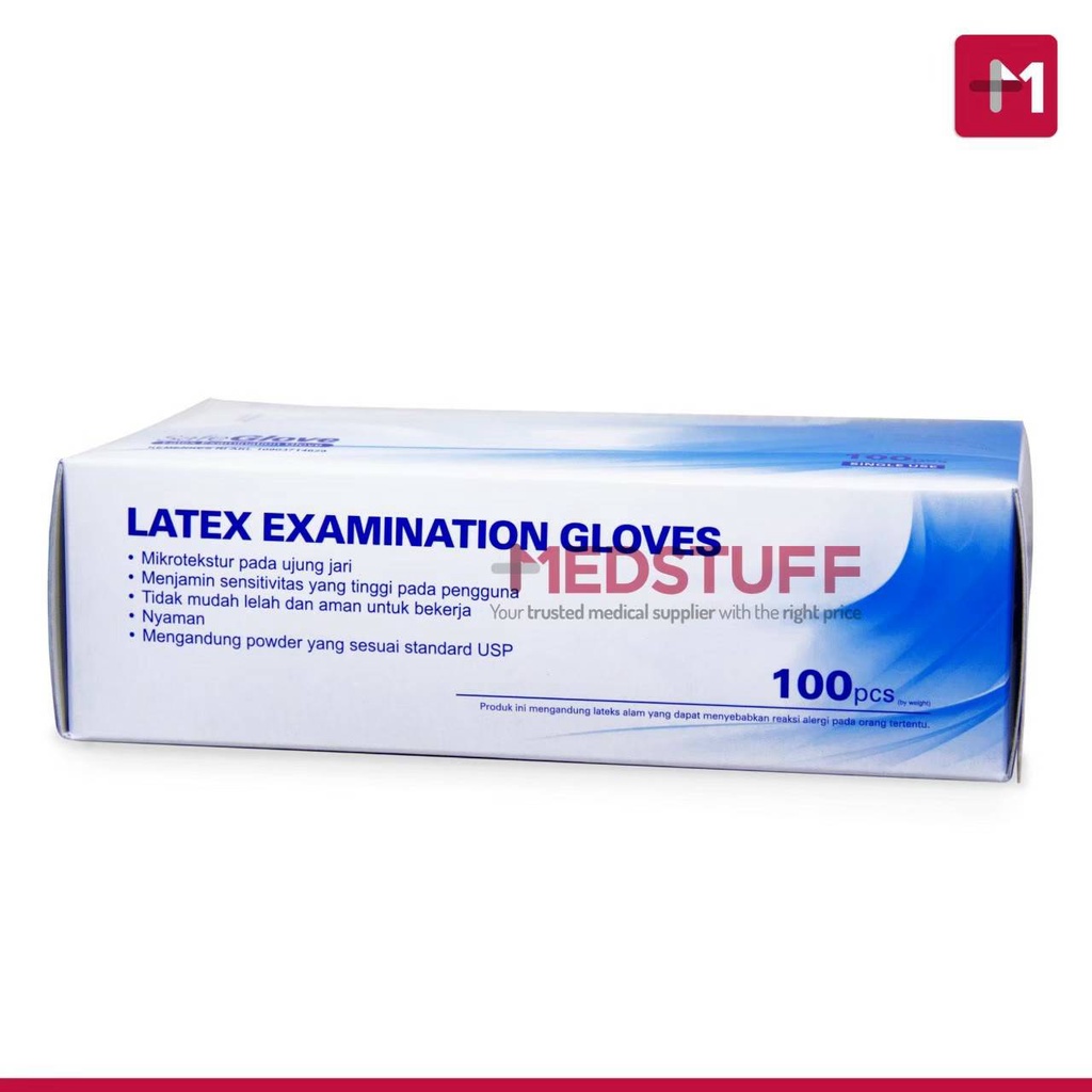 Sarung Tangan Latex Handscoon Gloves Safeglove