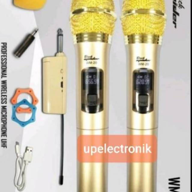 Mic Wireless  blackspider WM20