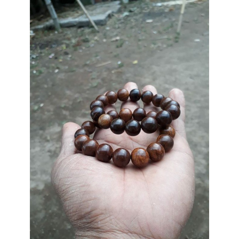 gelang kayu gaharu ramin aroma wangi asli original