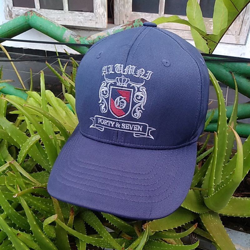 TOPI SECOND SIMPLE CAPS FLEXFIT YUPOONG LOGO FORTY&SEVEN