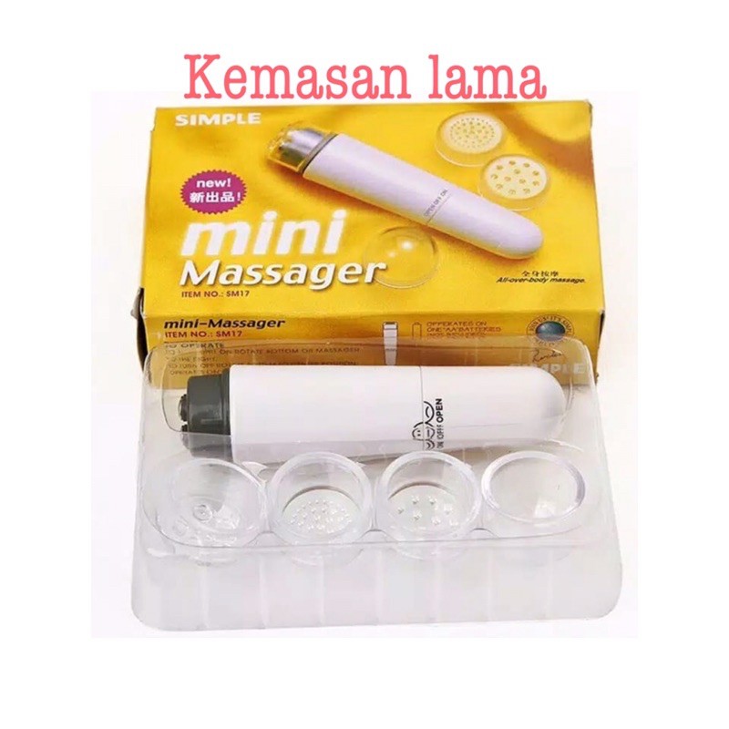 MINI MASSAGER / ALAT BANTU TERAPI WICARA / ALAT PIJAT FACIAL MATA DAN WAJAH