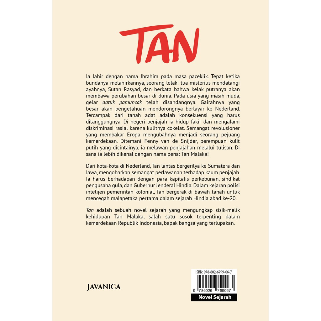 TAN: Sebuah Novel