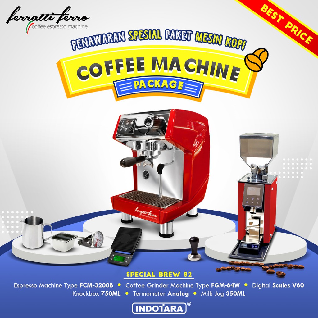 Paket mesin kopi Espresso Special Brew 81 - 82 - 83