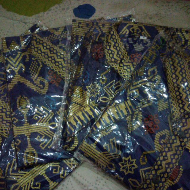 Qnunbatik Kemeja Batik Lengan Pendek Standard - 5l Narita Prodo