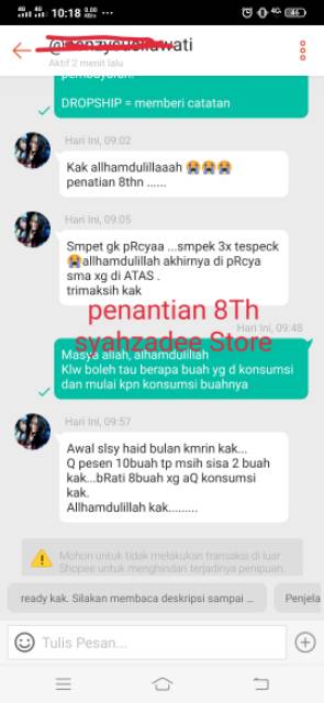 Terlaris Zuriat Madinah hitungan gram  Promil Sehat Terbaik