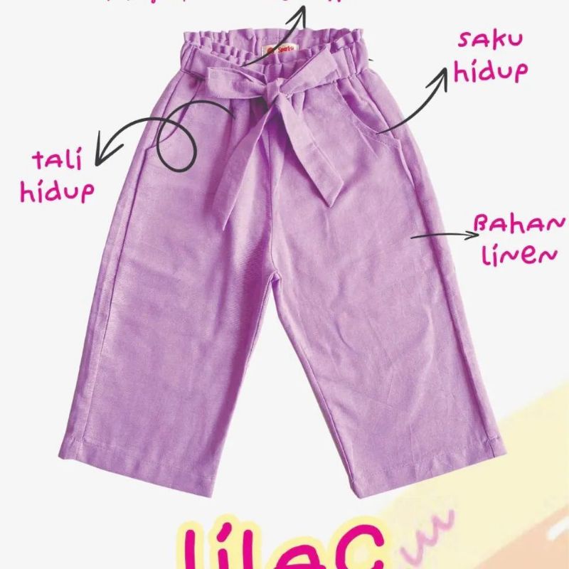 KULOT PANTS BY SPARKLE KIDS/JUNIOR