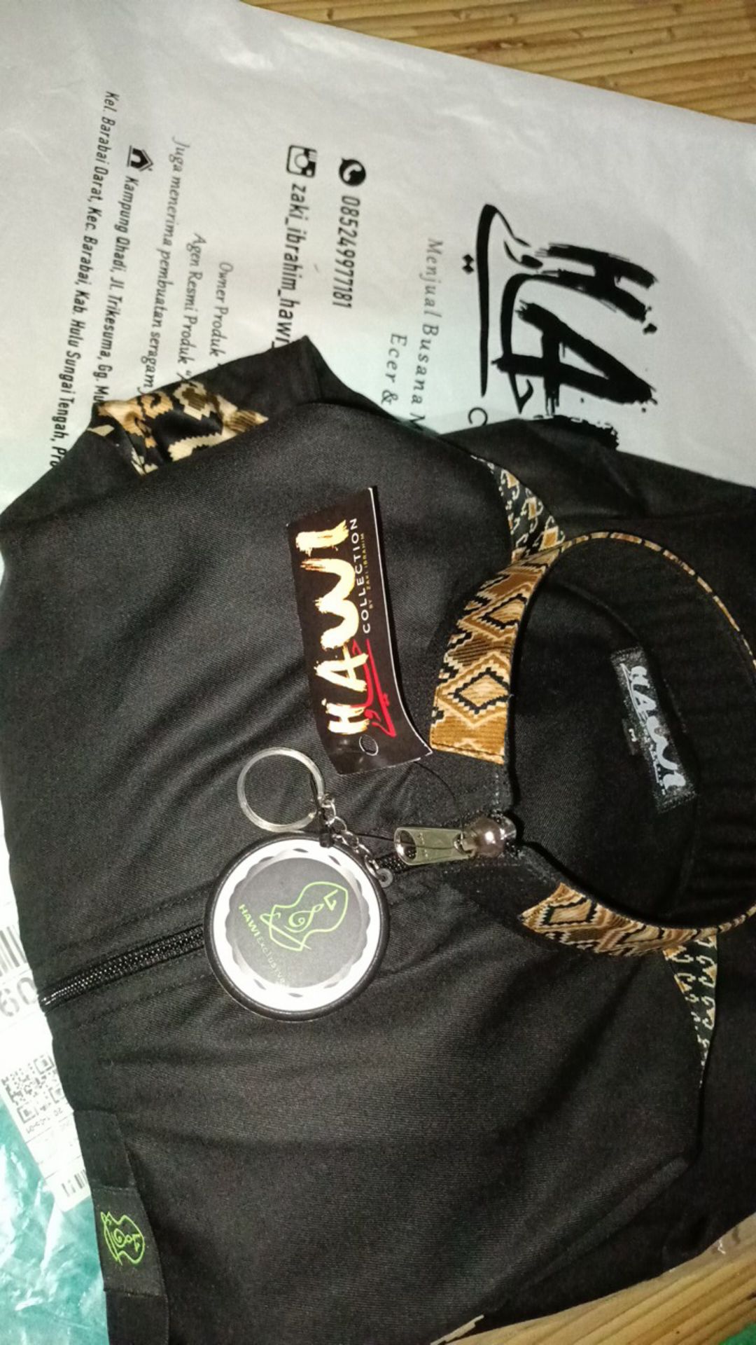 Gamis Hawi Exclusive Motif Batik 1 & 2 / Gamis Pria Slim Fit /jubah Laki Laki-laki Pria/gamis Atqiya