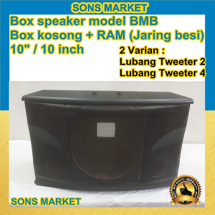 Jual BOX SPEAKER 10 Inch MODEL BMB + RAM JARING BOX KOSONG MODEL BMB ...