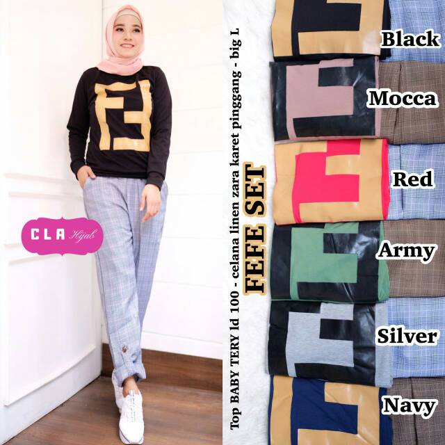 Fefe set by cla hijab