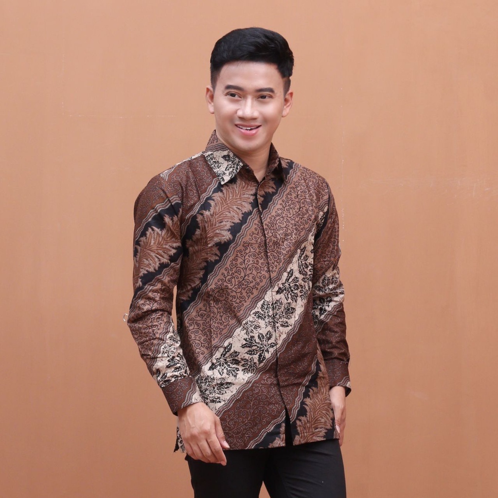 Seragam Batik Sidomukti Motif 91447 Kemeja Batik