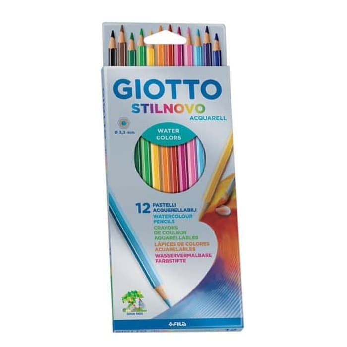 

GIOTTO STILNOVO ACQUARELL - CARDBOARD - 12 COLORS - 25570
