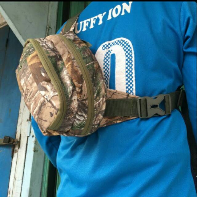 Tas Camo Perbakin Realtree/Tas Selempang Camo Perbakin