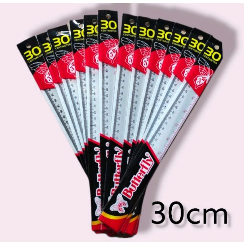 

Penggaris Butterfly 30cm