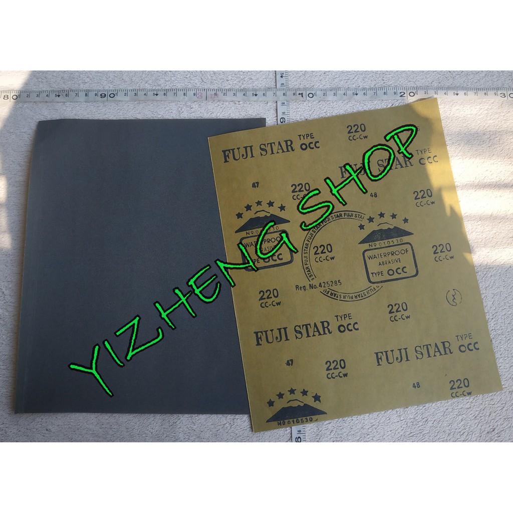 

KERTAS GOSOK NO 220 FUJISTAR