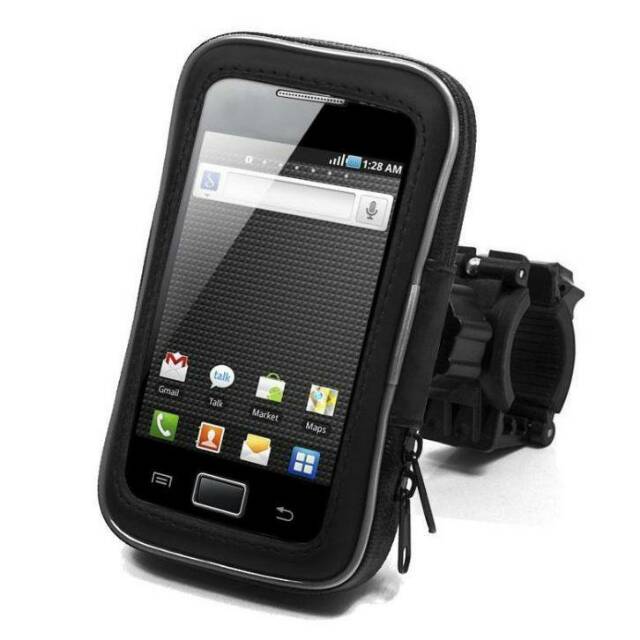 Holder Tas Hp Universal Bike Mount with Waterproof Case for Smartphone 5.5-6 Inch - ST08