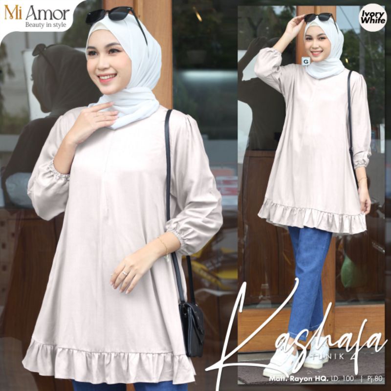 Kashafa Tunik//Tunik//Tunik Wanita//Tunik Muslim//Tunik Daily//Tunik Wanita//Tunik Muslim