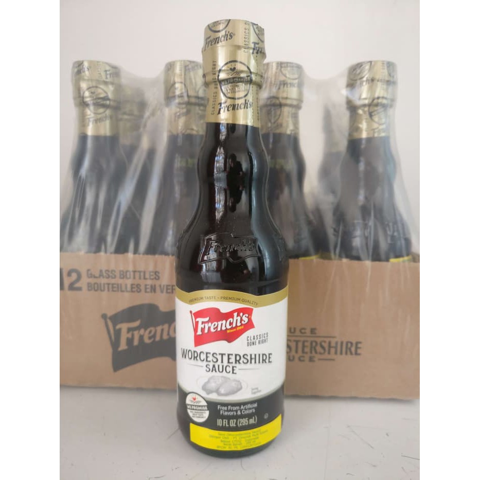 

FO234 FRENCH's WORCESTERSHIRE SAUCE Kecap Inggris 295 ML Gluten Free