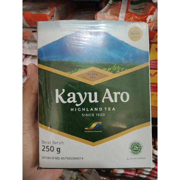 

Teh Hitam Celup Kayu Aro 250gr