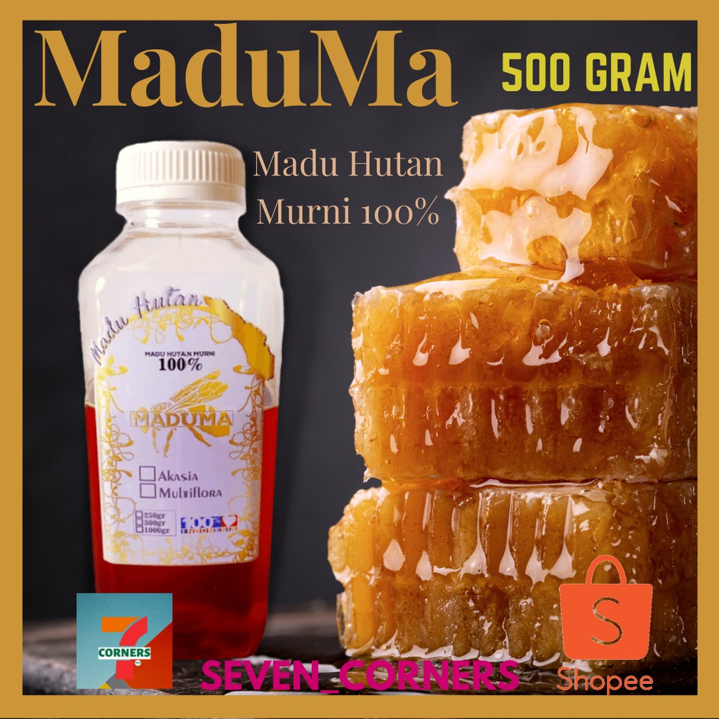 

Maduma Madu Hutan Murni 500gr