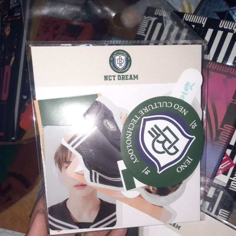 Luggage Sticker Set Back To School JENO RENJUN