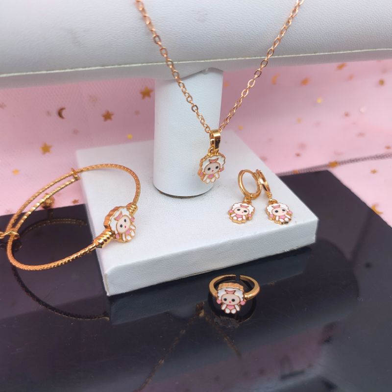 PROMO set kalung Anak lengkap yaxiya lapis emas